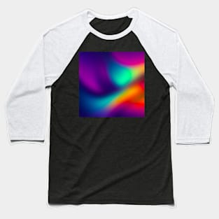 Beautiful Abstract Color Art Baseball T-Shirt